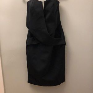 Finders brand black dress with POCKETS